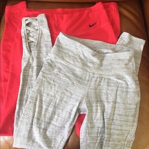 Nike and Gap Leggings